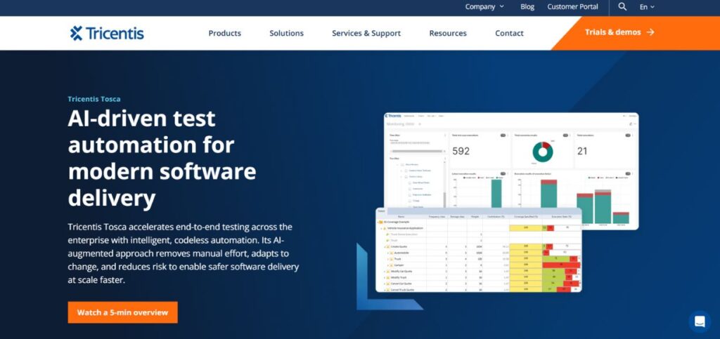 Tricentis Tosca-Salesforce Automation Software