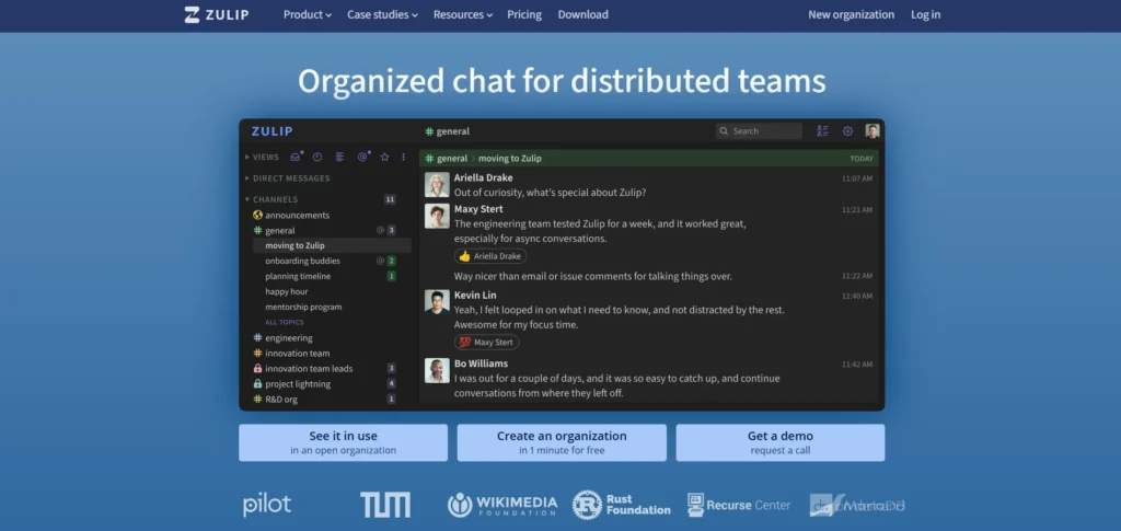 Microsoft Teams Alternative - Zulip