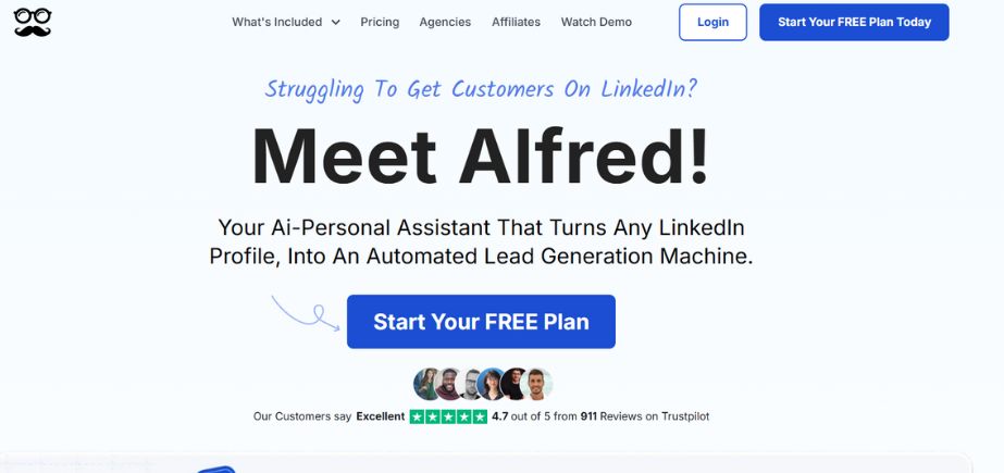 LinkedIn automation tools-meet-alfred