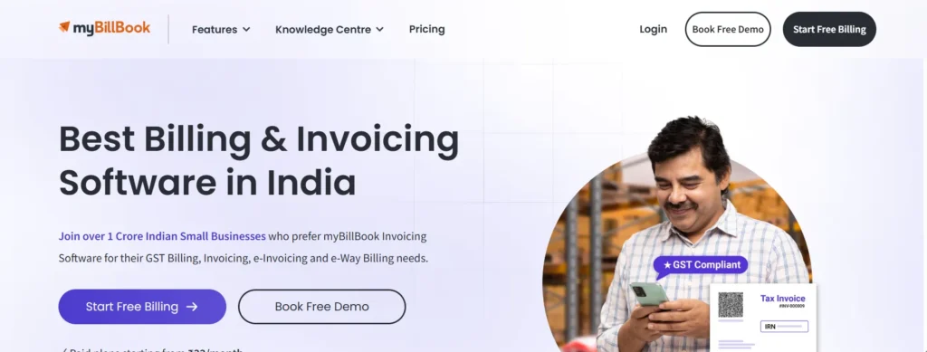 GST Return Filing and Billing Software - myBillBook