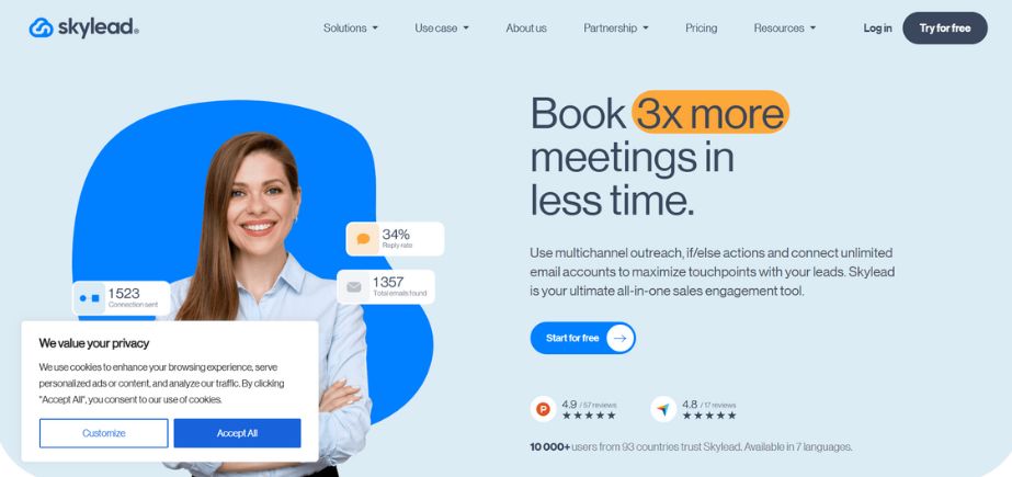 LinkedIn automation tools-skylead