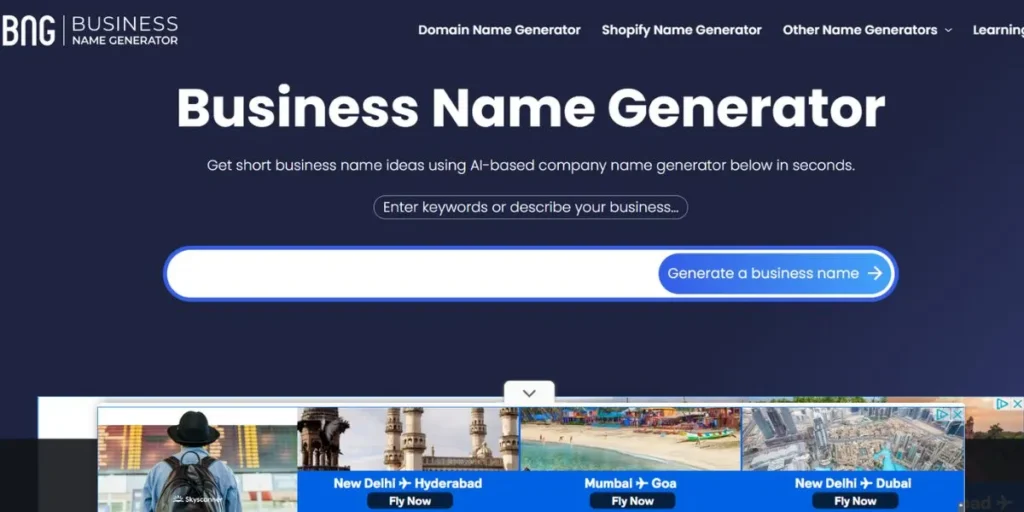Etsy Shop Name Generator
