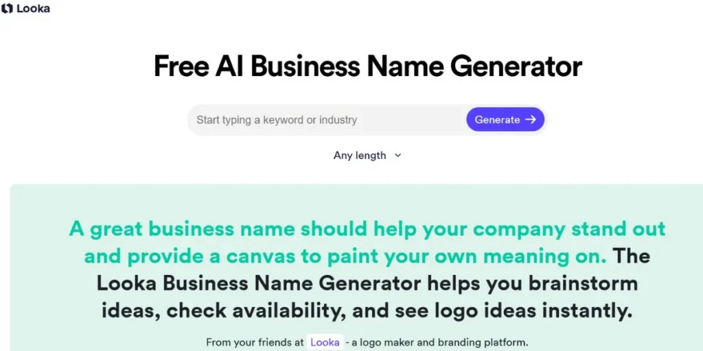 Etsy Shop Name Generator