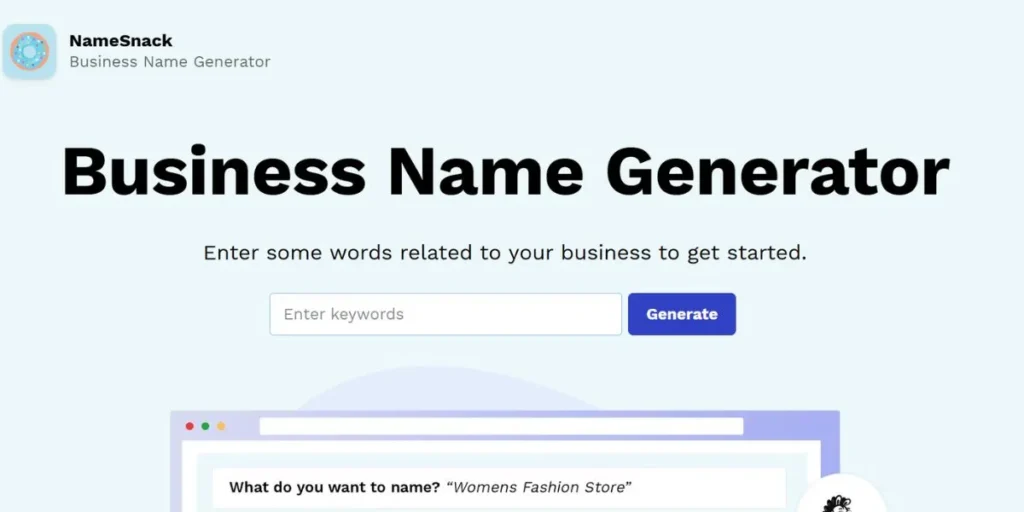 Etsy Shop Name Generator
