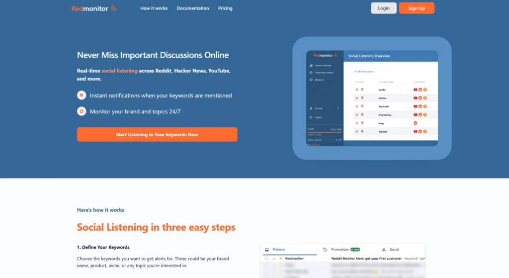 Redmonitor.io-Keyhole (Limited Free Features)