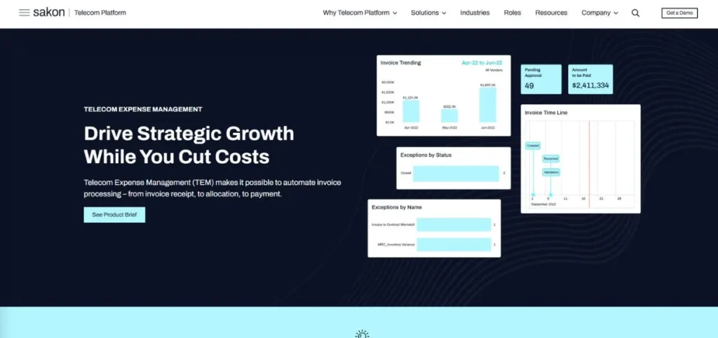 Sakon TEM-Telecom Expense Management Solutions