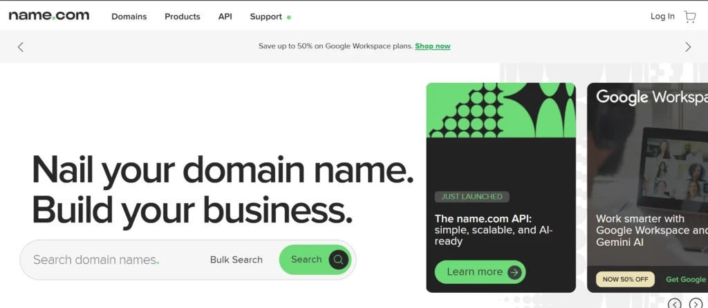 Best Domain Name Registrars in India: Name.com