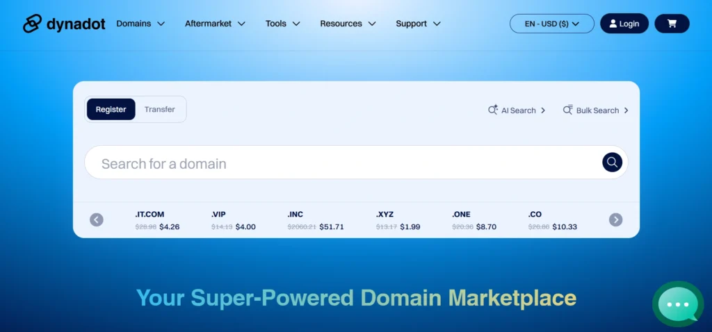 Best Domain Name Registrars in India: Dynadot