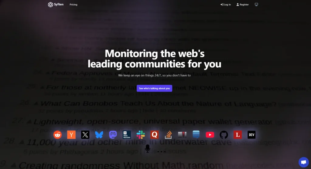 Syften-Keyhole (Limited Free Features)