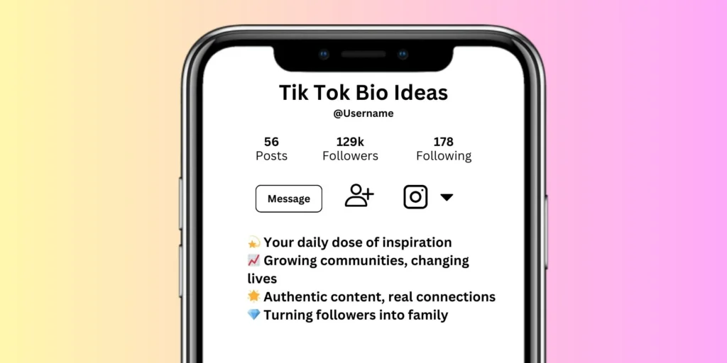 TikTok Bio Ideas