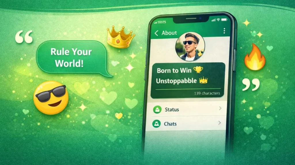 WhatsApp About Lines