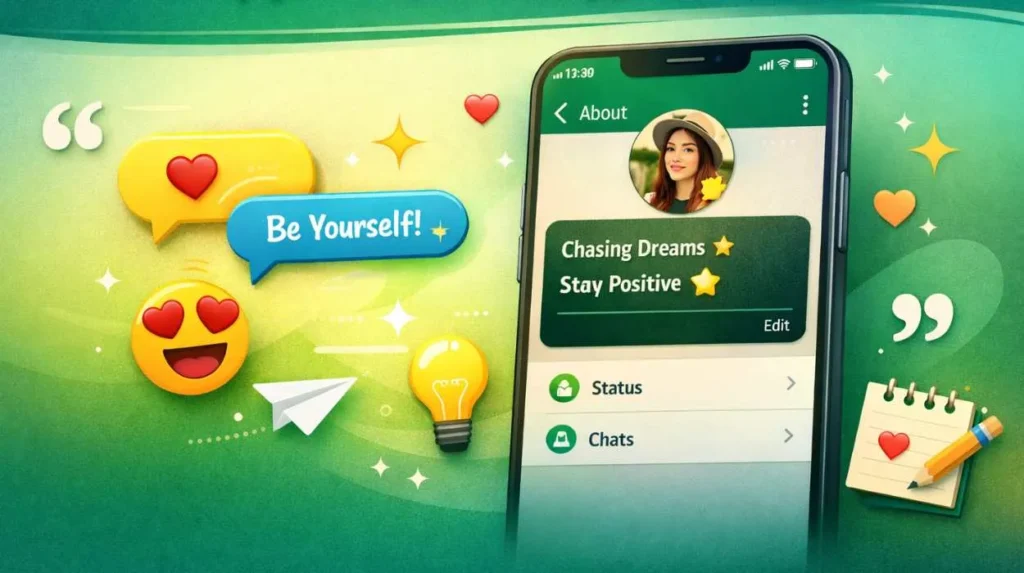 WhatsApp About Lines