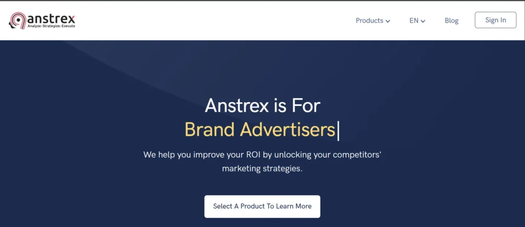 Anstrex - Facebook Ads Spy Tool