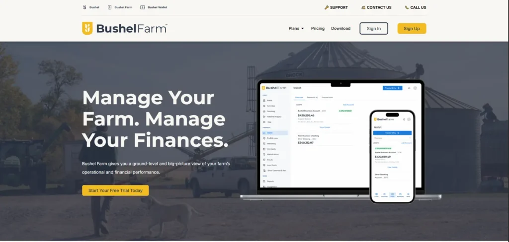 Bushel Farm-Crop Management Software