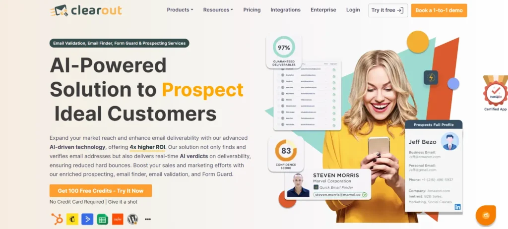 List Cleaning Tool - Clearout