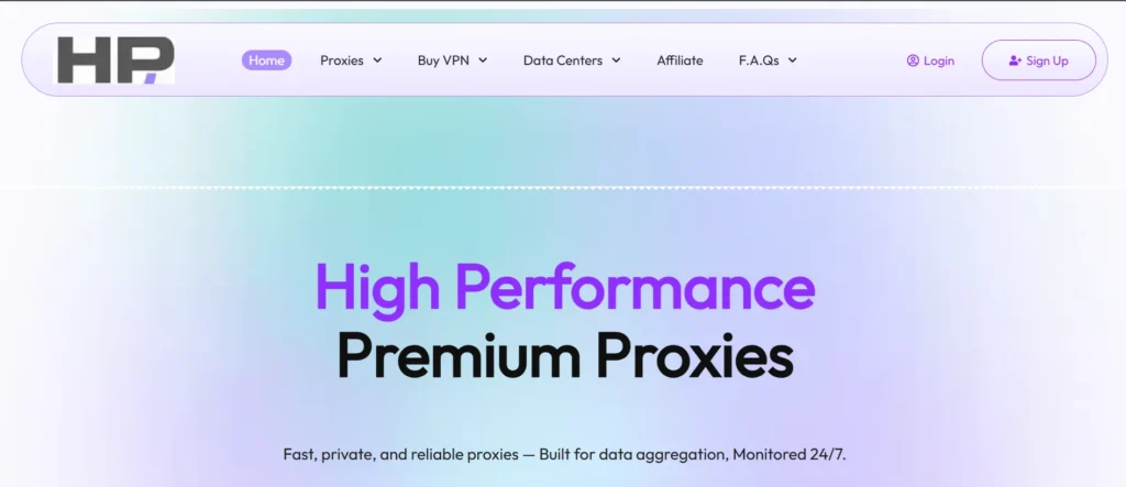 High Proxies - Proxies for Facebook