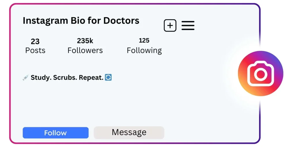 Instagram Bio for Doctors