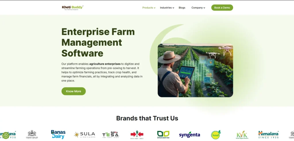 KhetiBuddy Farm Management Software-Crop Management Software