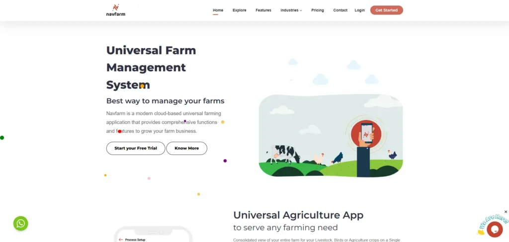 NAVFarm System-Crop Management Software