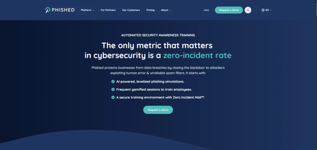 Phished (Phished.io)-Security Awareness Training Software