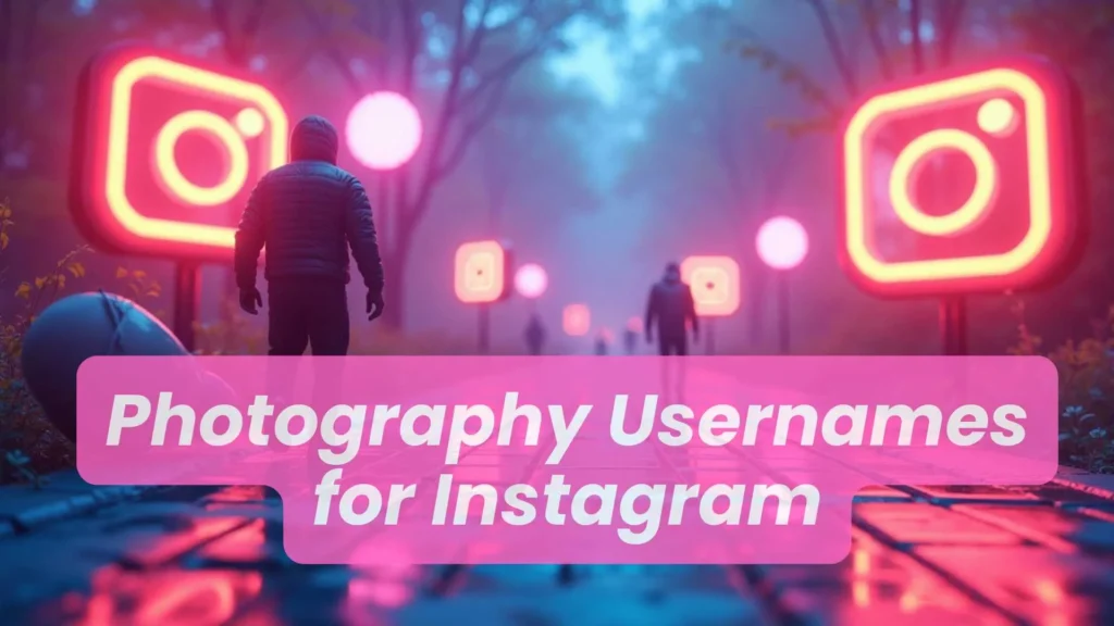 Photography Usernames for Instagram