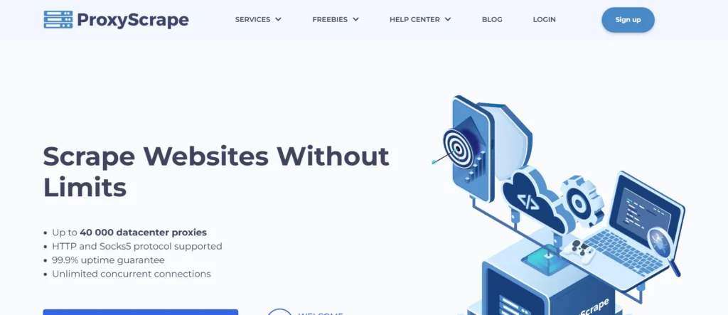 ProxyScrape - Proxy Server