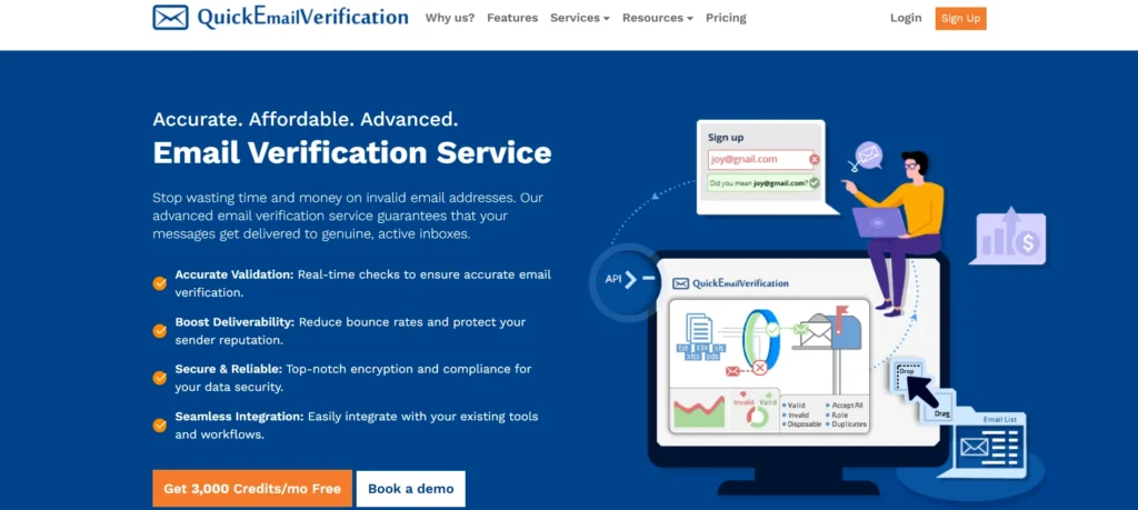 List Cleaning Tool - QuickEmailVerification