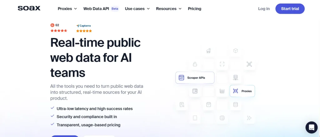 Soax - Proxies for Facebook