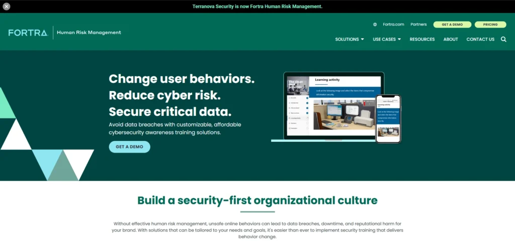Terranova Security-Security Awareness Training Software