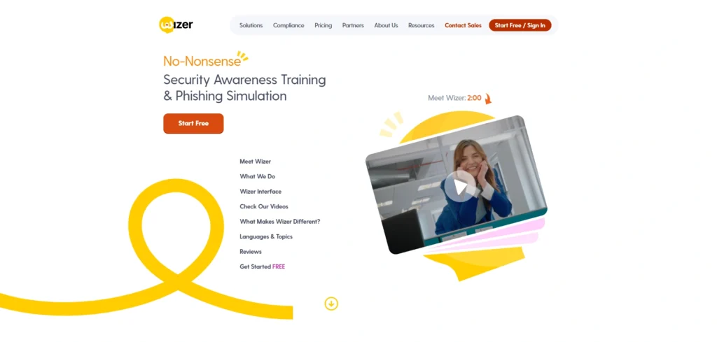 Wizer Security Awareness Training-Security Awareness Training Software