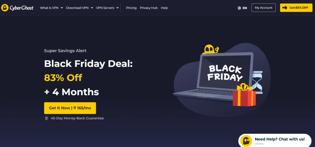 NordVPN Alternative: CyberGhost VPN