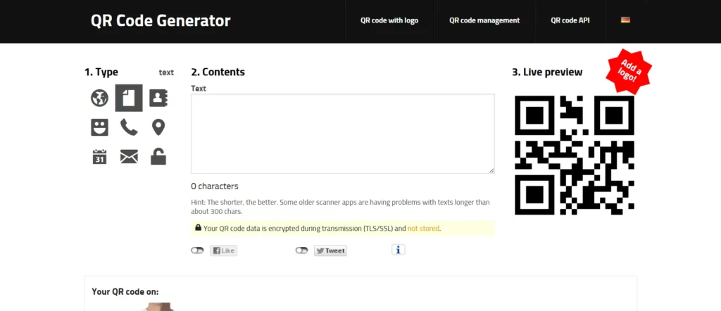 goQR.me API - UPI QR Code Generators