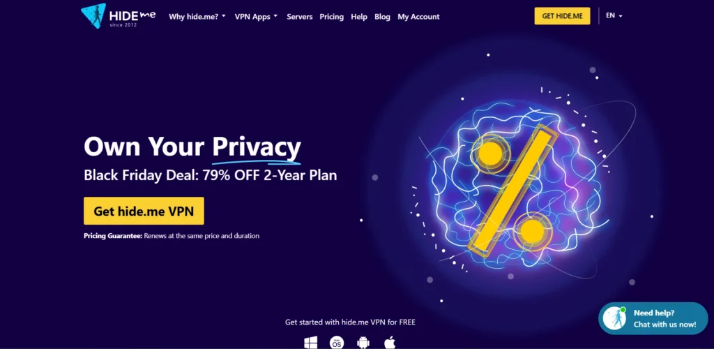 NordVPN Alternative: Hide.me VPN