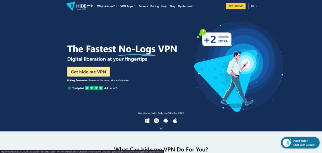 Hide.me-VPN for Chrome