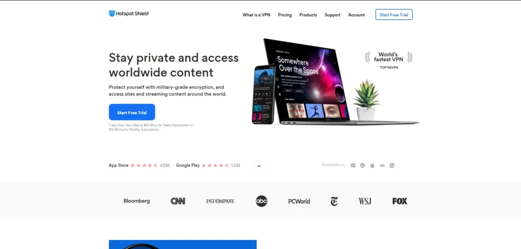 Hotspot Shield-VPN for Chrome