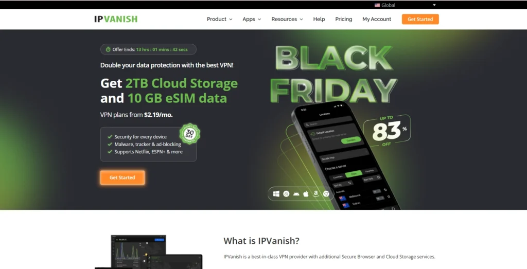 IPVanish-VPN for Apple TV