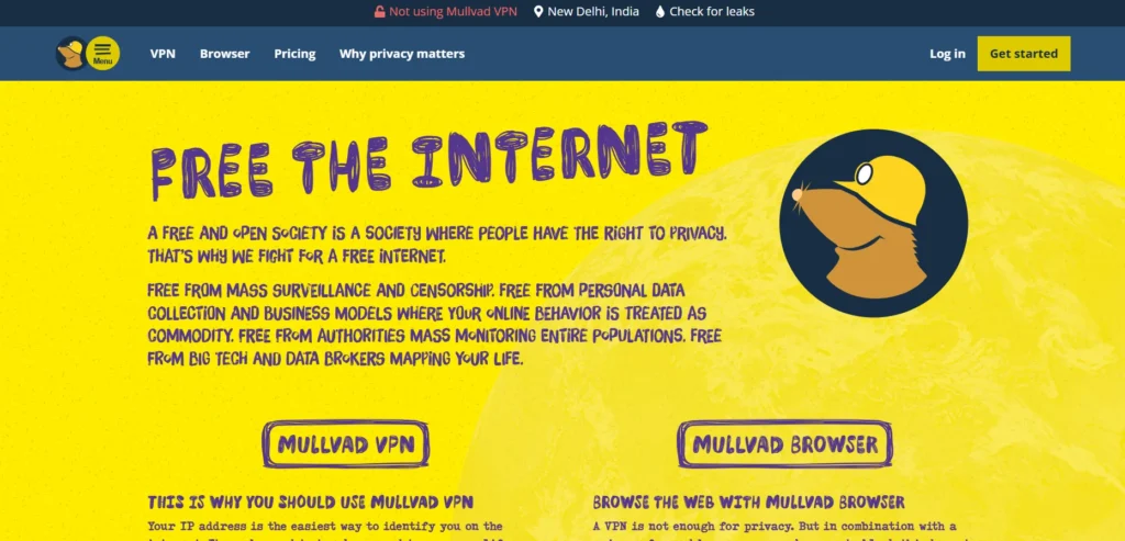 NordVPN Alternative: Mullvad VPN