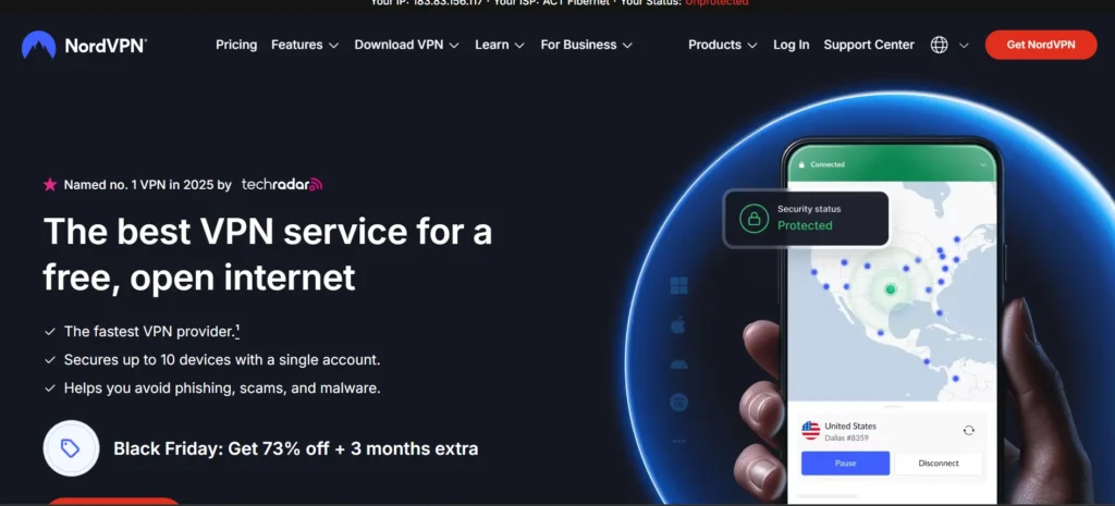 NordVPN - VPN for Chromebook