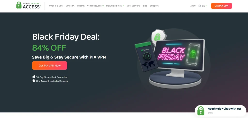 NordVPN Alternative: Private Internet Access (PIA)