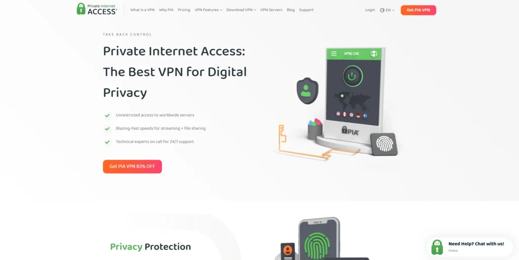Private Internet Access (PIA)-VPN for Apple TV