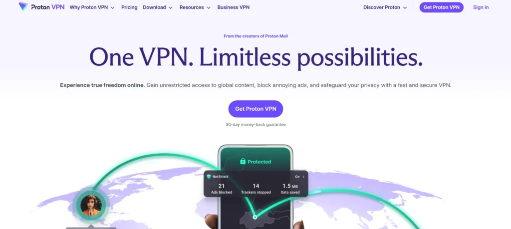 NordVPN Alternative: Proton VPN