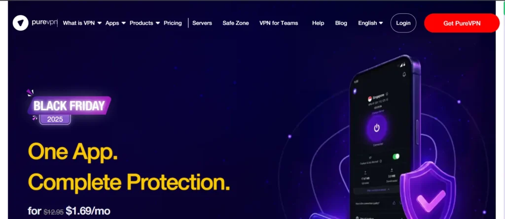 PureVPN - VPN for Chromebook