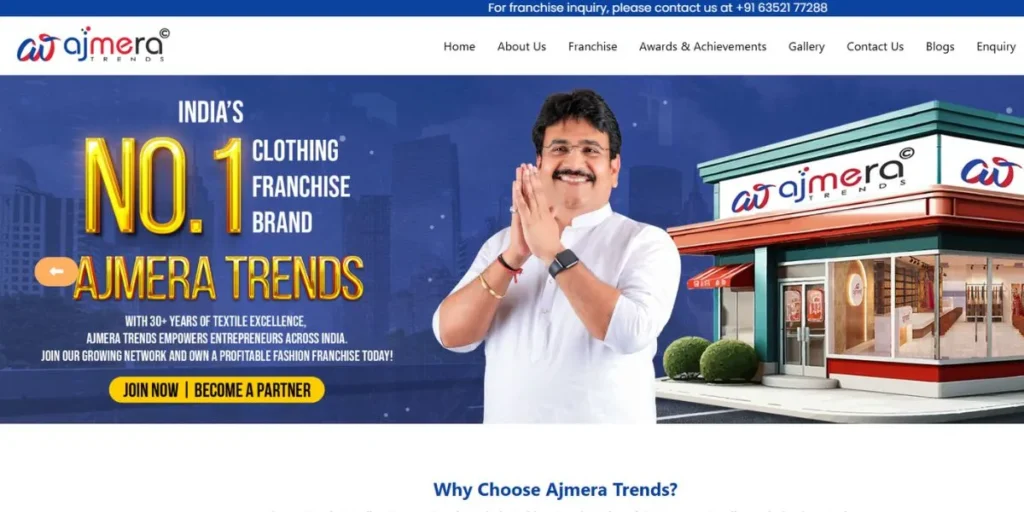 Retail Store Franchise in India