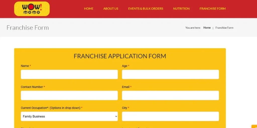 Retail Store Franchise in India