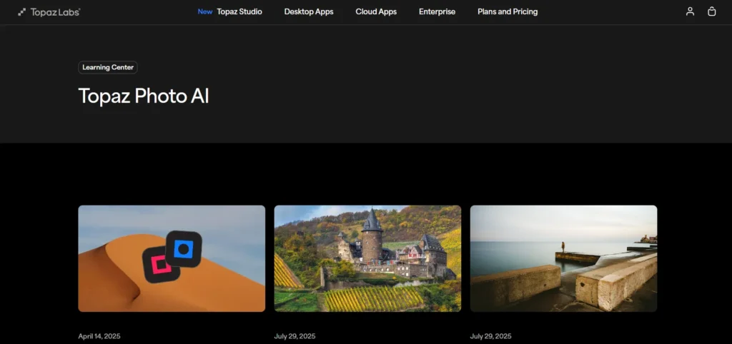 Topaz Photo AI - AI-Powered Photo Editing Tool for Professional Photographers