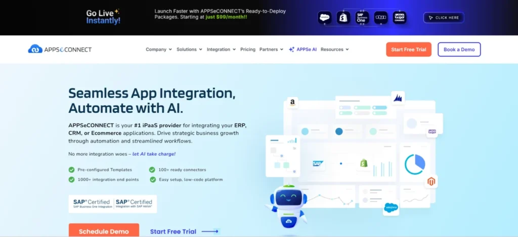 Magento SAP Integration Solution - APPSeCONNECT