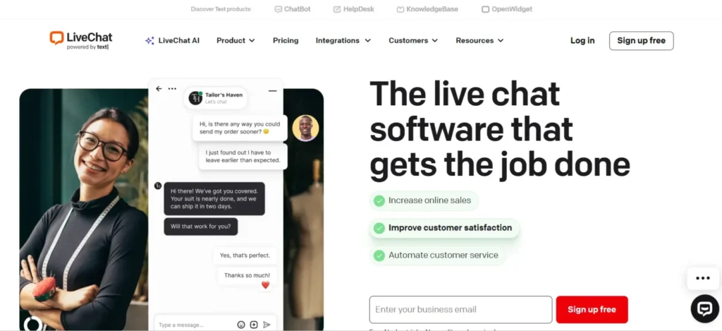 Chatbot for Shopify - ChatBot by LiveChat