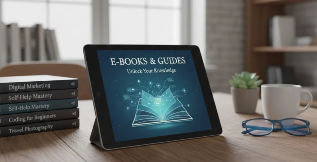 Digital Product to Sell - E-Books & Guides