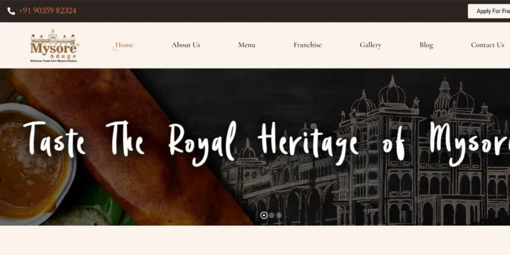 Mysore Aduge - FOCO-Model Franchises