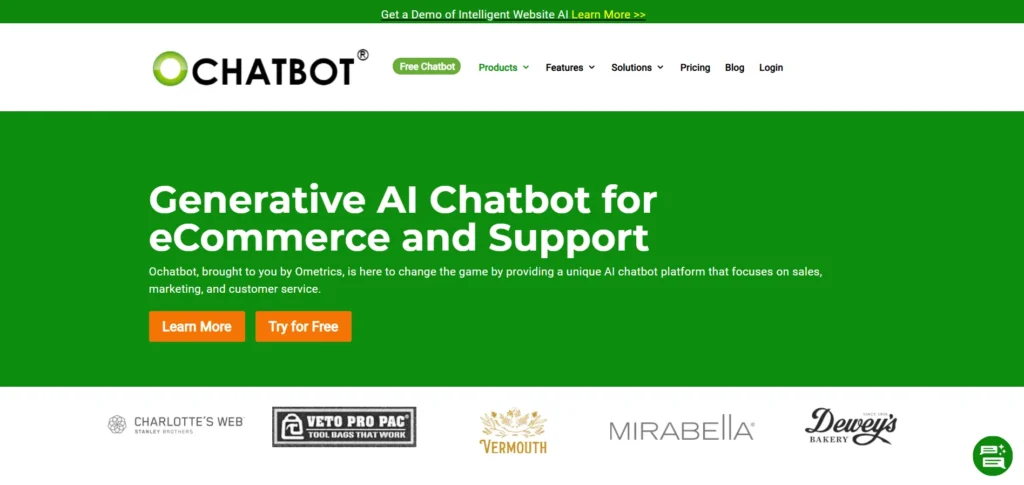 Chatbot for Shopify - Ochatbot